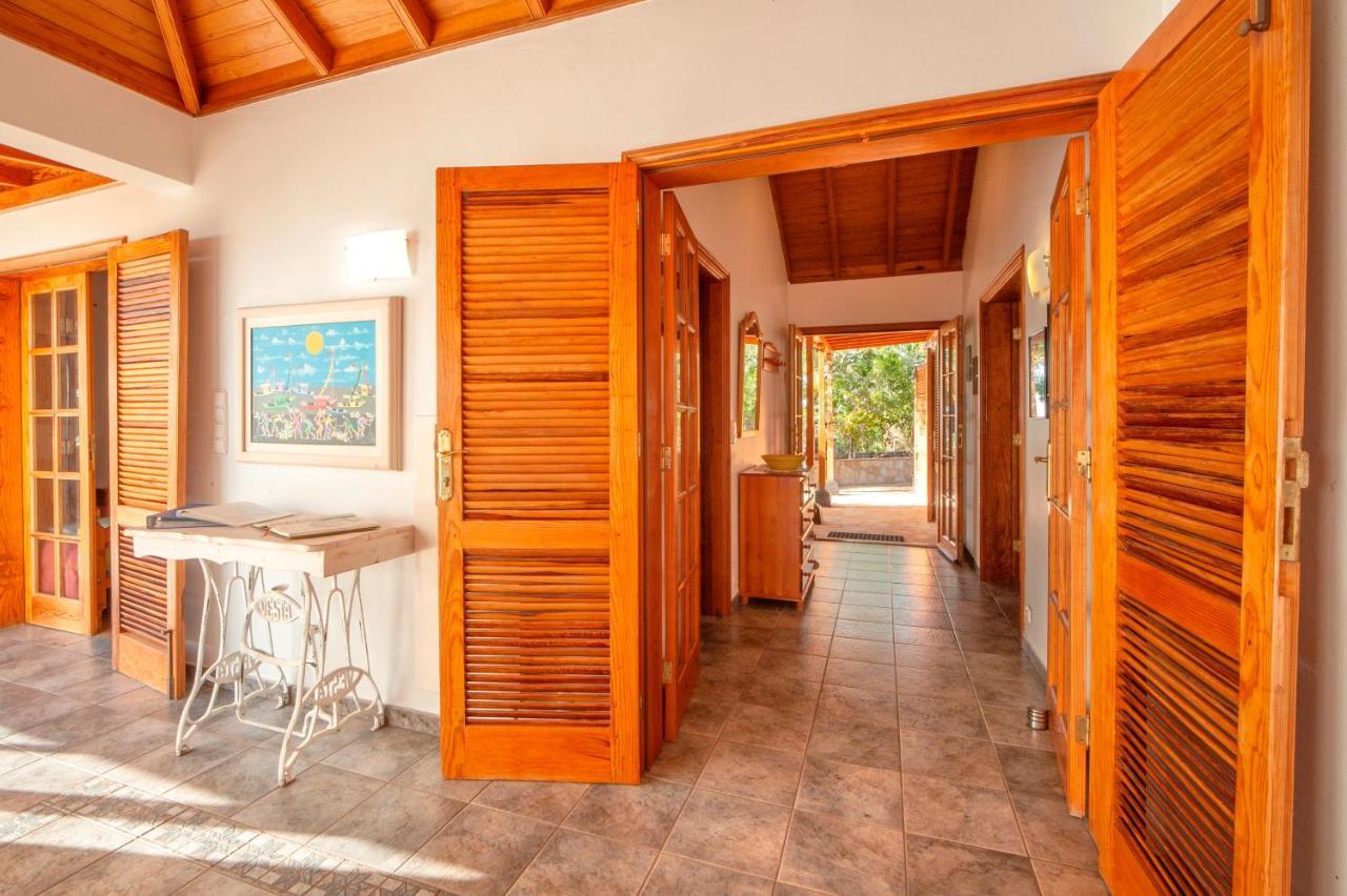 Feriendomizil Finca Tijarafe Mit Beheiztem, Abdeckbarem Pool מראה חיצוני תמונה