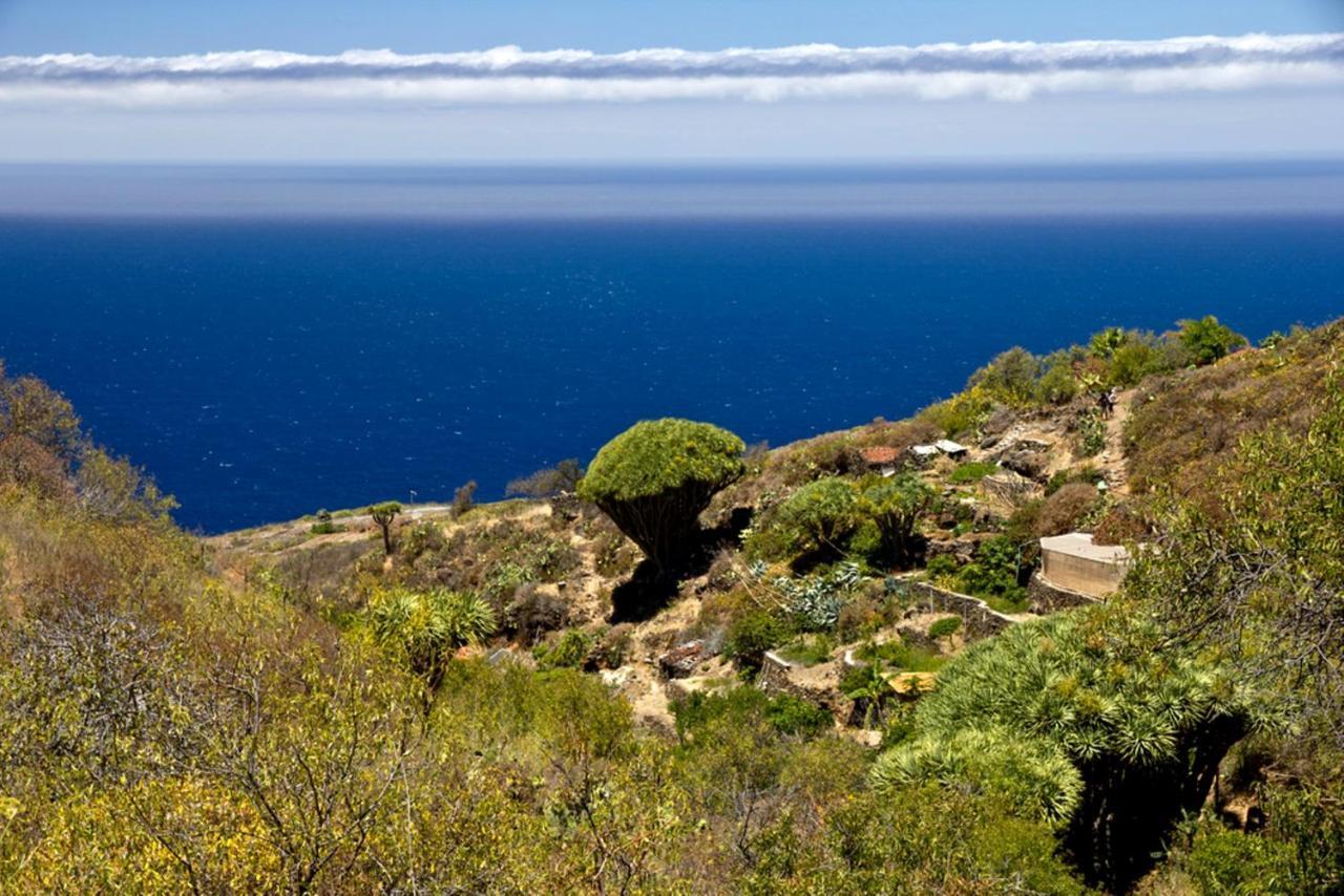 Feriendomizil Finca Tijarafe Mit Beheiztem, Abdeckbarem Pool מראה חיצוני תמונה