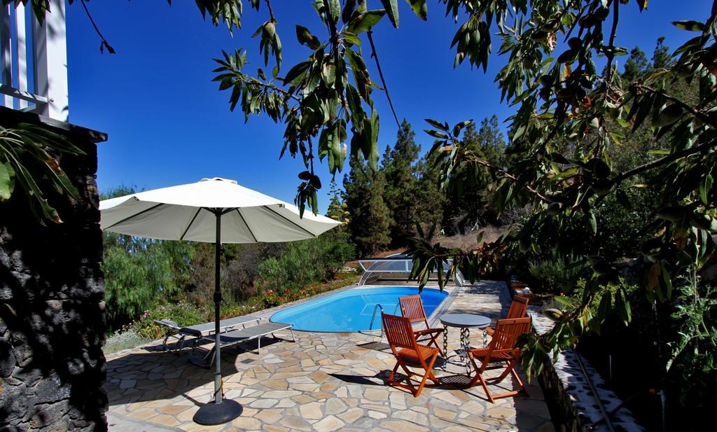 Feriendomizil Finca Tijarafe Mit Beheiztem, Abdeckbarem Pool מראה חיצוני תמונה