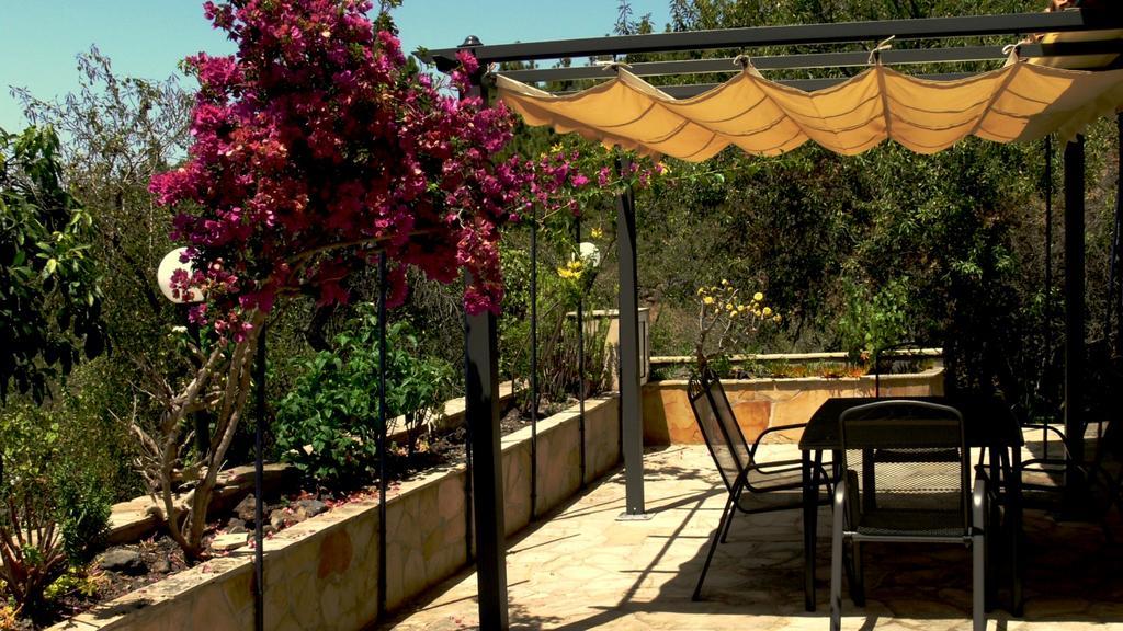 Feriendomizil Finca Tijarafe Mit Beheiztem, Abdeckbarem Pool מראה חיצוני תמונה